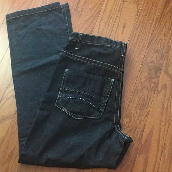 Bklyn Express Men’s Black Denim Jeans - Picture 6 of 6